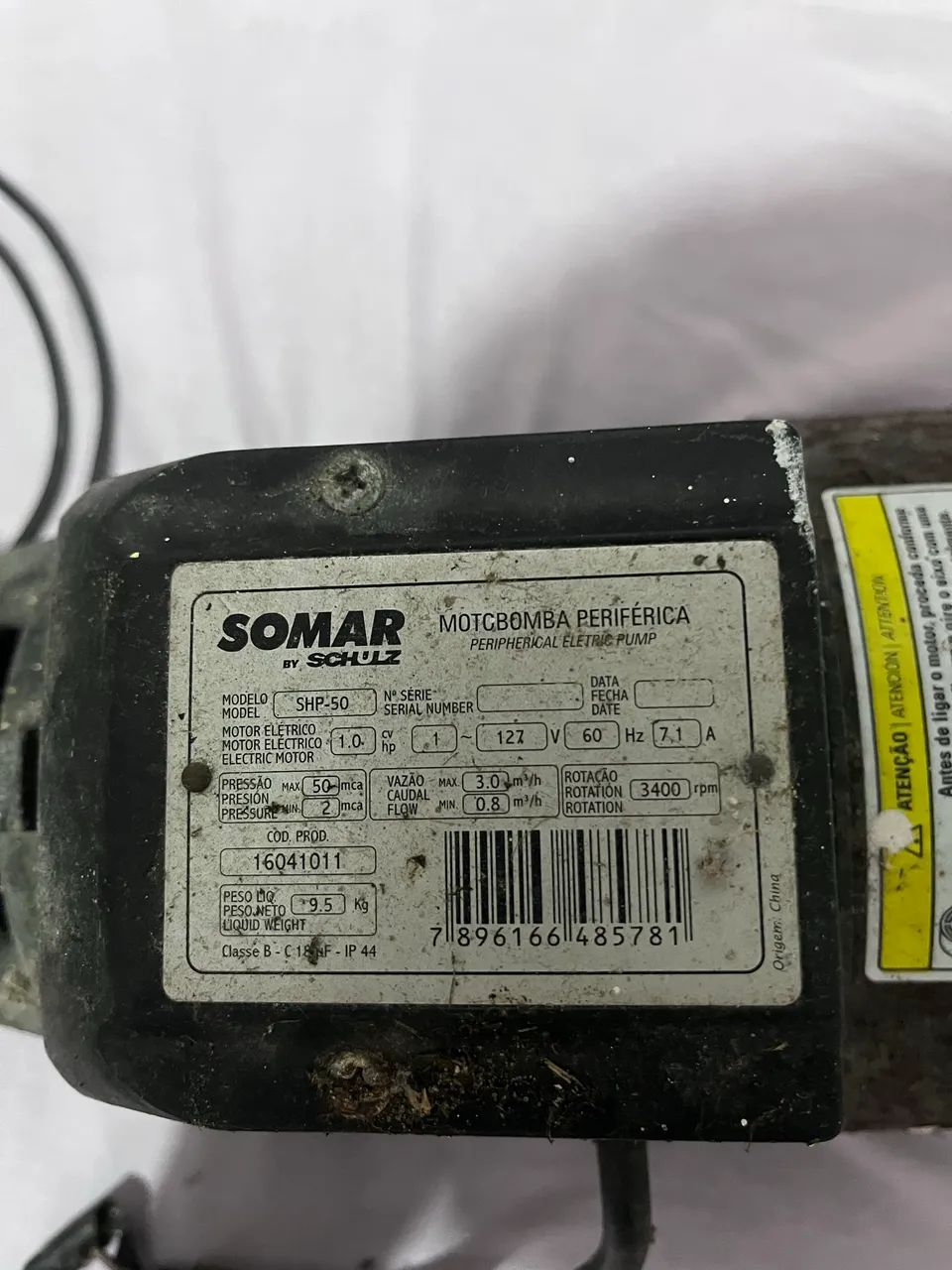 Bomba de água poço artesiano64673397348610121