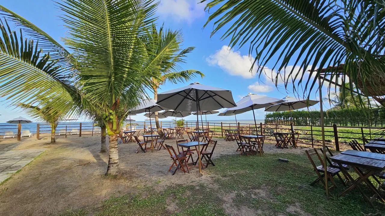 Conjunto de mesas de madeira para praia e lazer - Foto 2