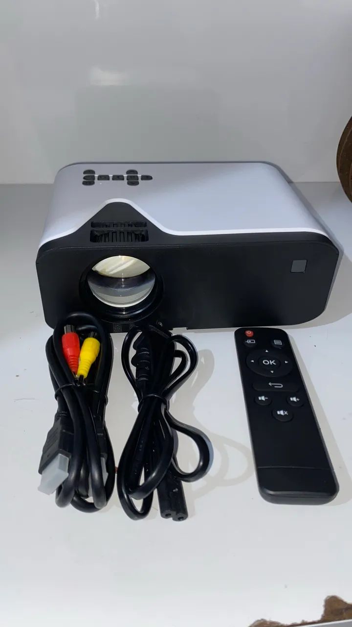 Projetor Led Portátil Wifi Datashow - Foto 2