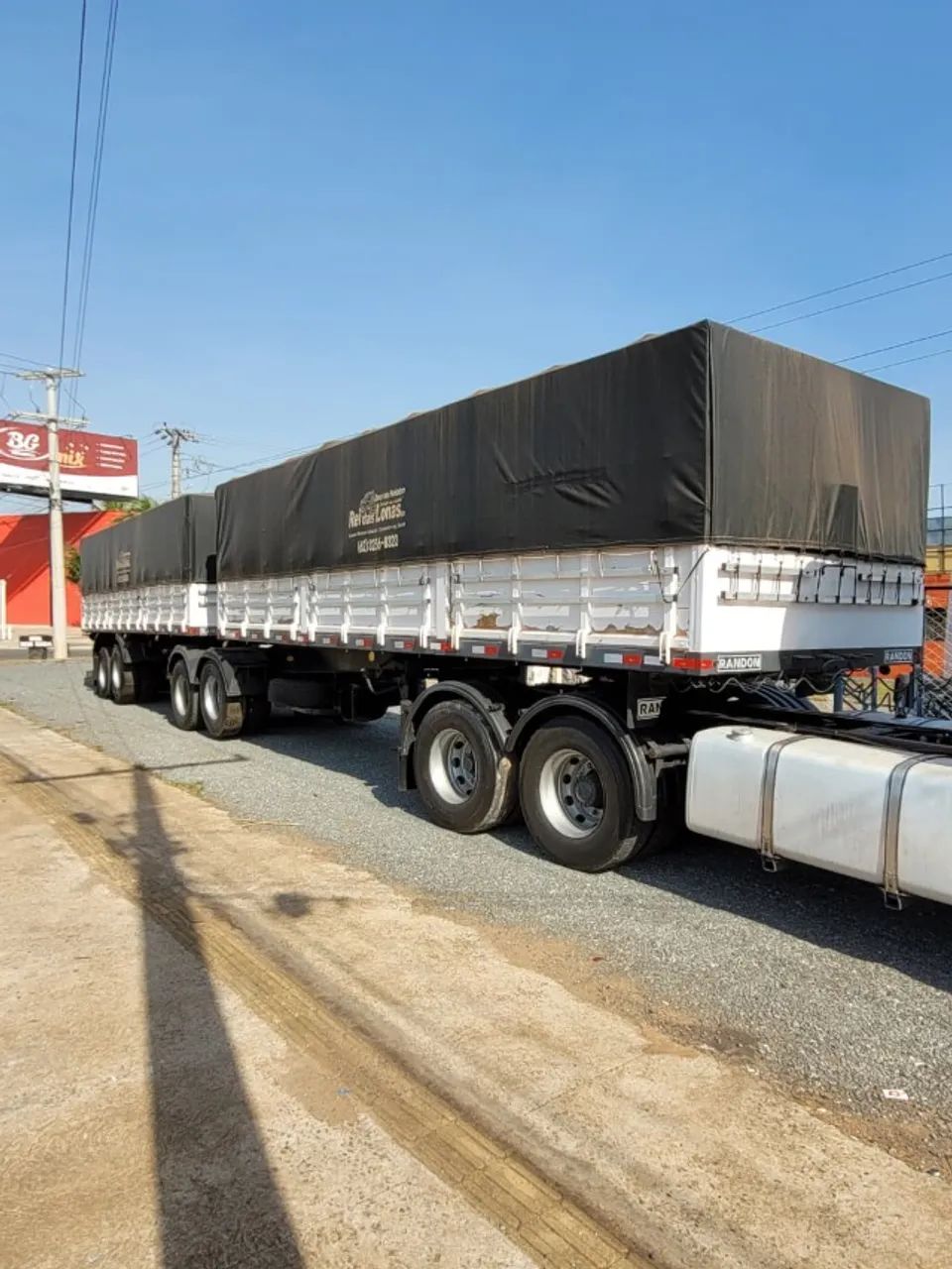 BITREM RANDON GRANELEIRO 2008 - 2008 BRANCO COM LONA PRETA - Foto 3