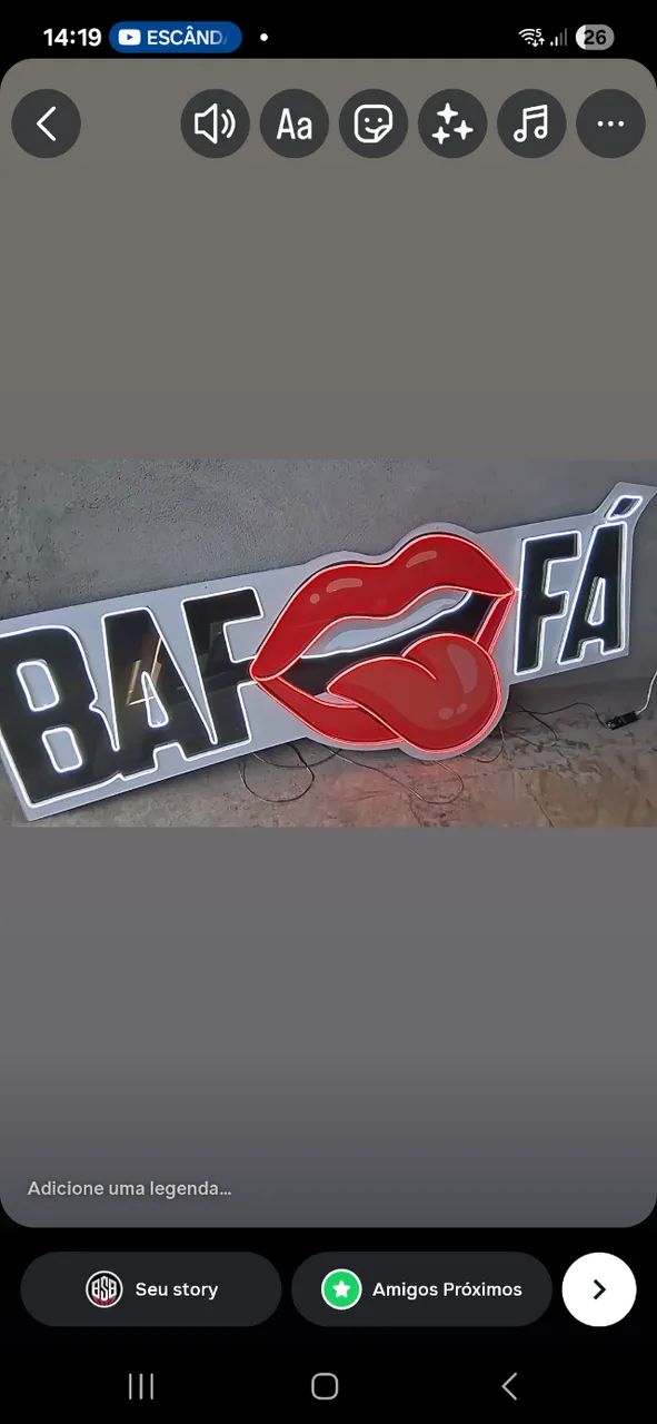 Letreiros Neon Leds em acrílico 