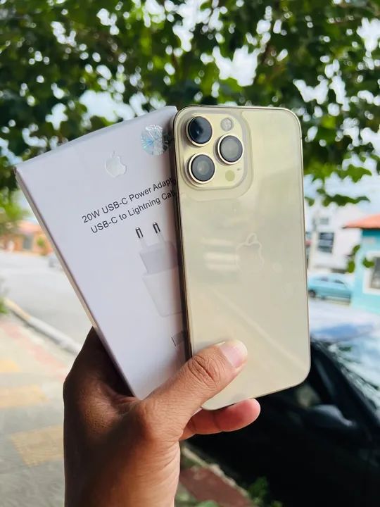 iPhone 13 Pro Max Dourado 128GB - Novo