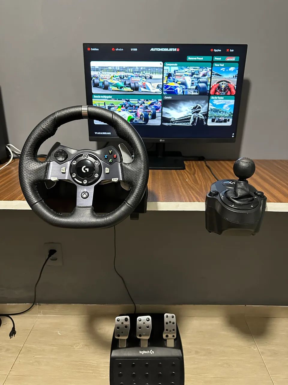 Volante Logitech G920 completo 64318473227395120