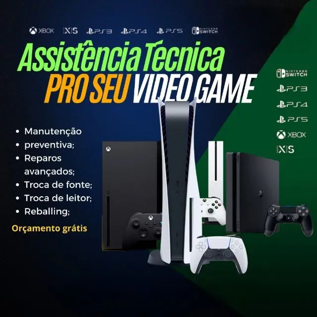 Ps4 conserto e manutenção 