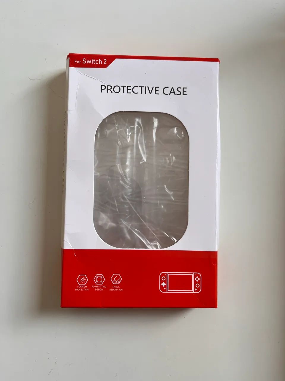 Capa Protetora Para Nintendo Switch 2 Transparente NS2 - Foto 2