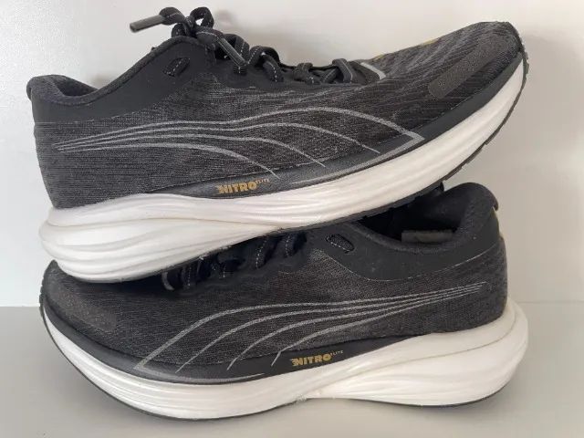 Tênis Puma Deviate Nitro 2 placa de carbono preto 36 - Foto 3