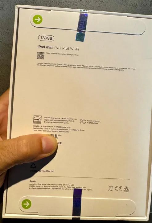 iPad Mini A7 Pro 128gb - Space Gray - Lacrado - Foto 4