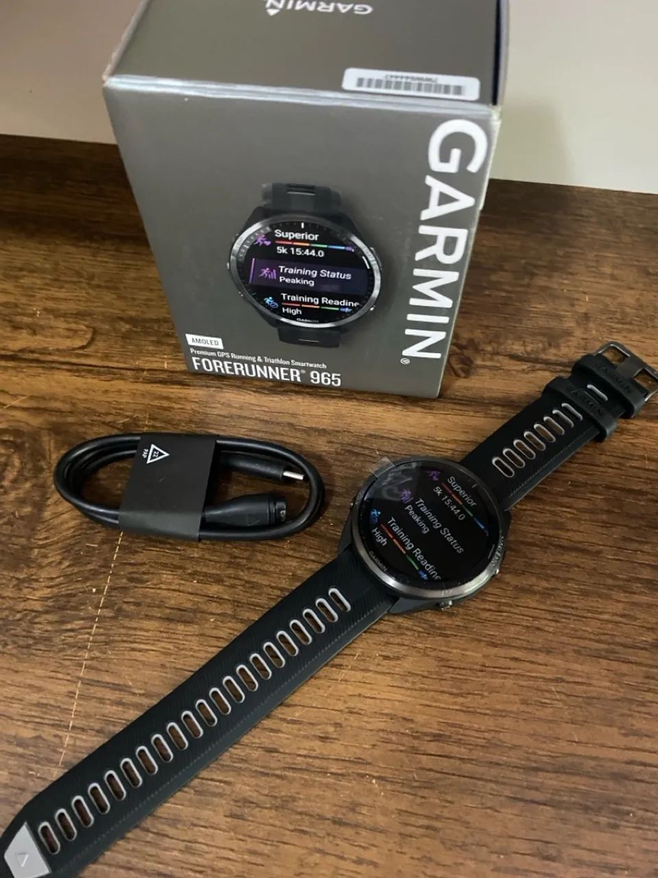 Relógio Garmin Forerunner 965 Amoled Novo Lacrado - Foto 2
