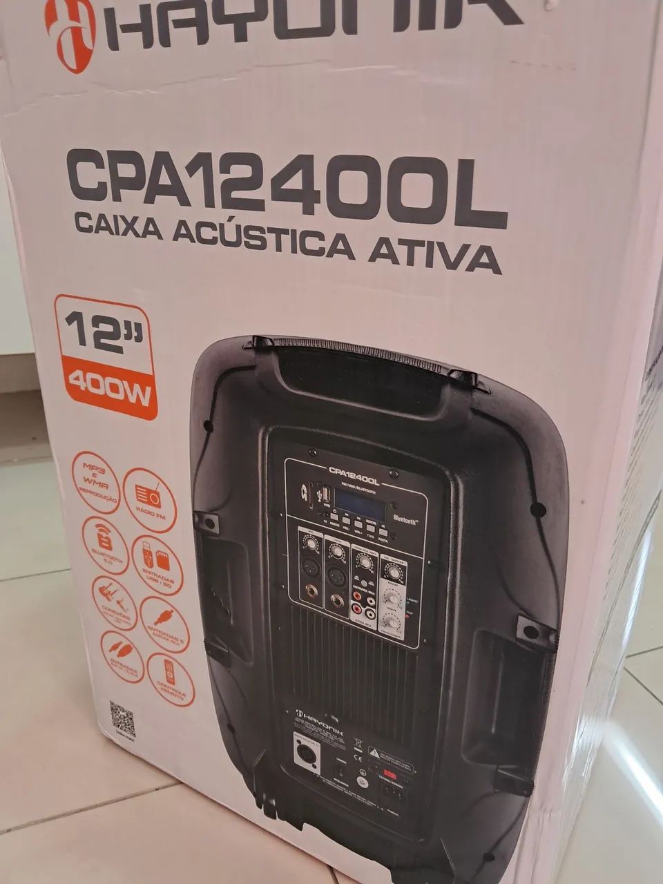 Caixa Ativa 400 watts Nova  - Foto 3