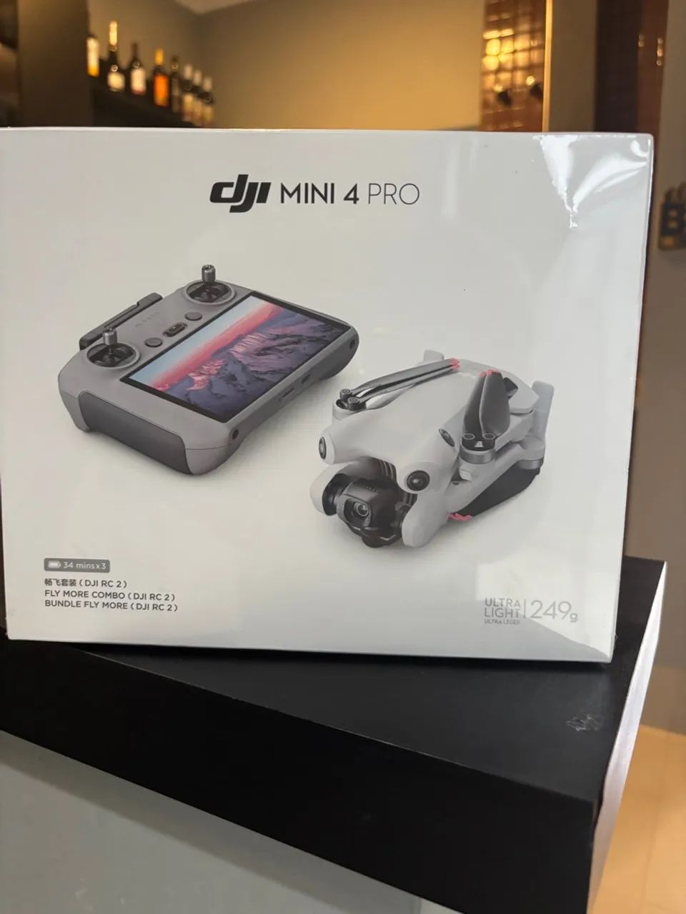 DJI Mini 4 Pro - Combo Fly More Novo!