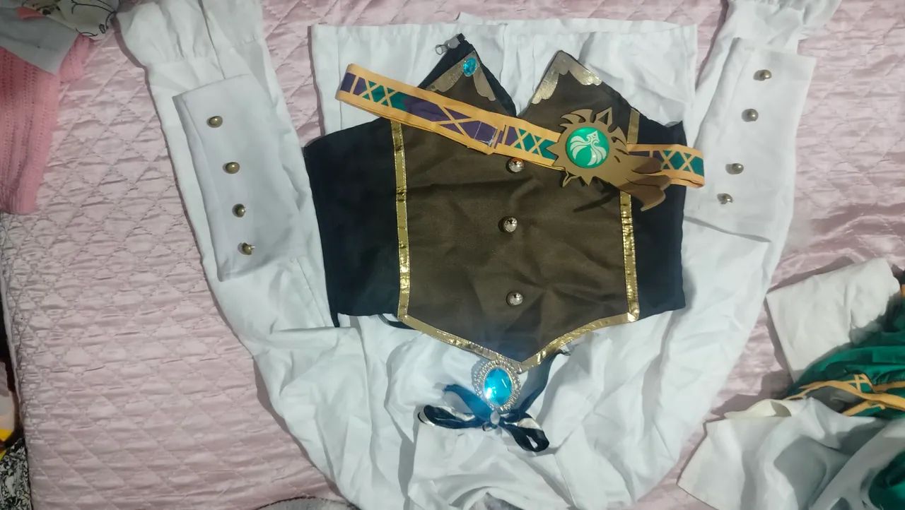 Cosplay do venti de genshin impact