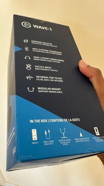 Microfone Elgato Wave:1 - Perfeito para gravações e streaming - Foto 4