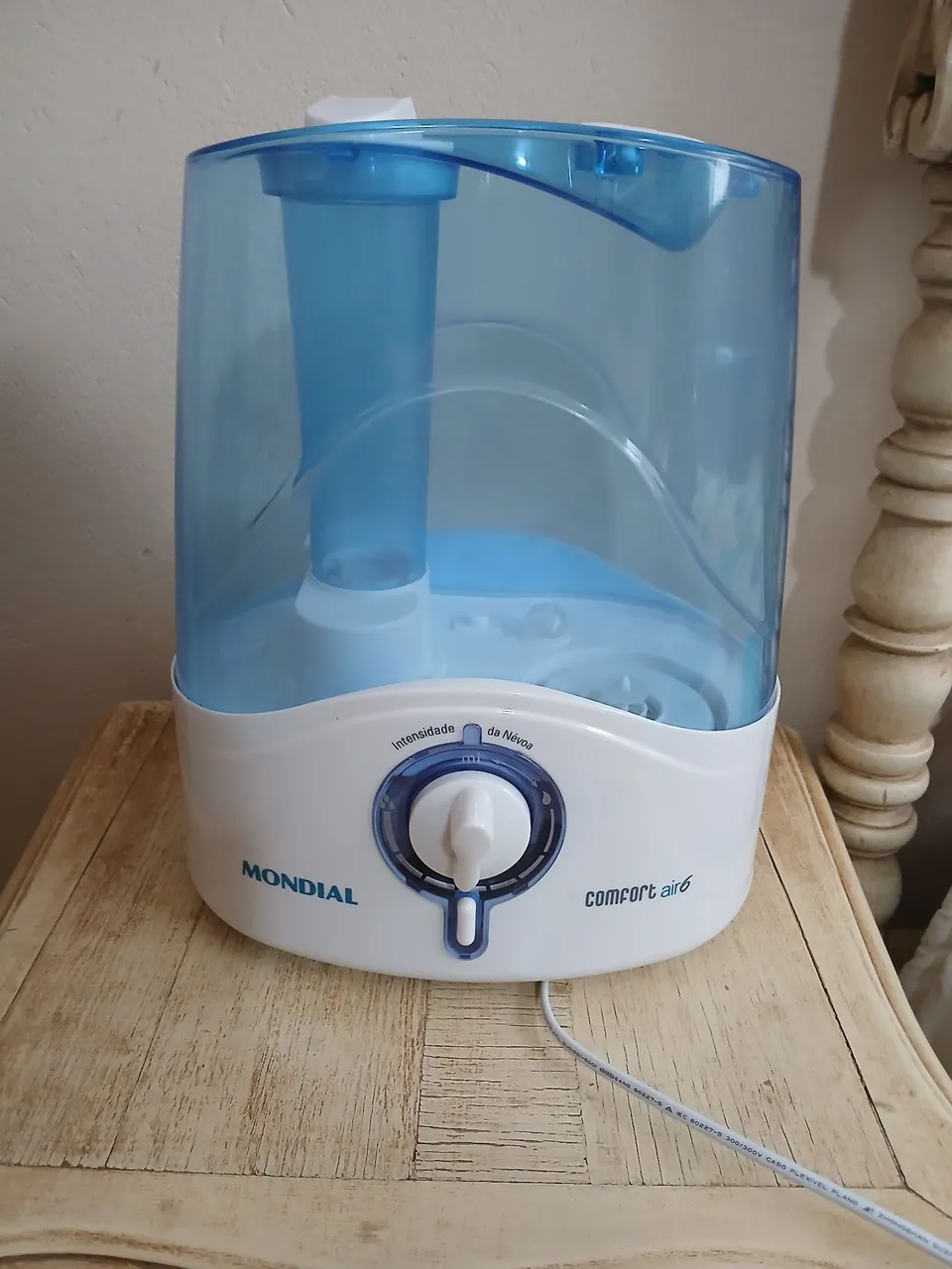Umidificador Mondial Comfort Air sem funcionar.