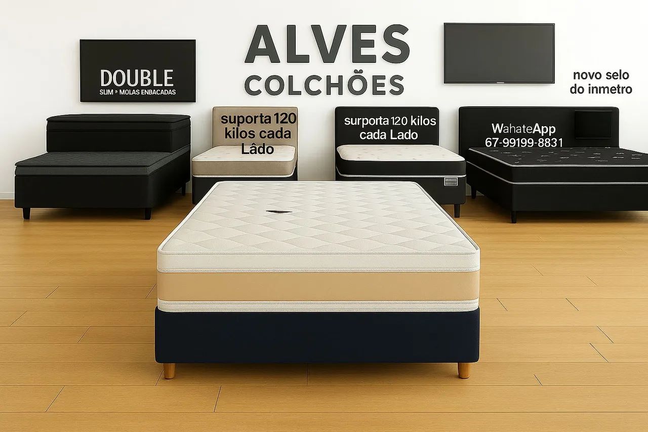 Preço de fábrica cama colchões veja catálogo WhatsApp 