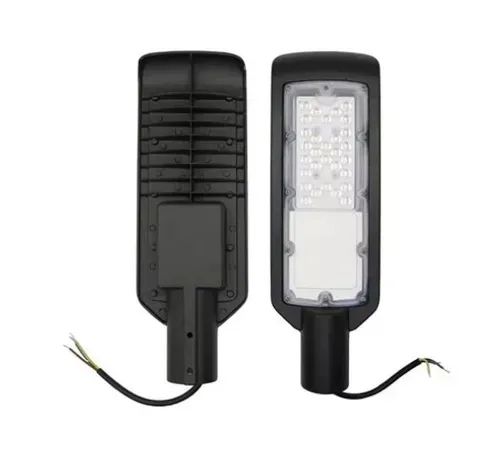 Solar Luminária Pública Poste Rua Led 100w Luz Branco Bivolt