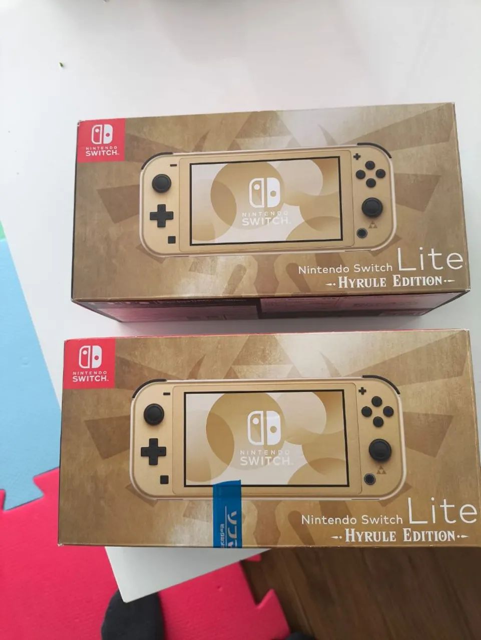 Nintendo Switch lite desbloqueado edição especial Hyrule Zelda - Foto 3
