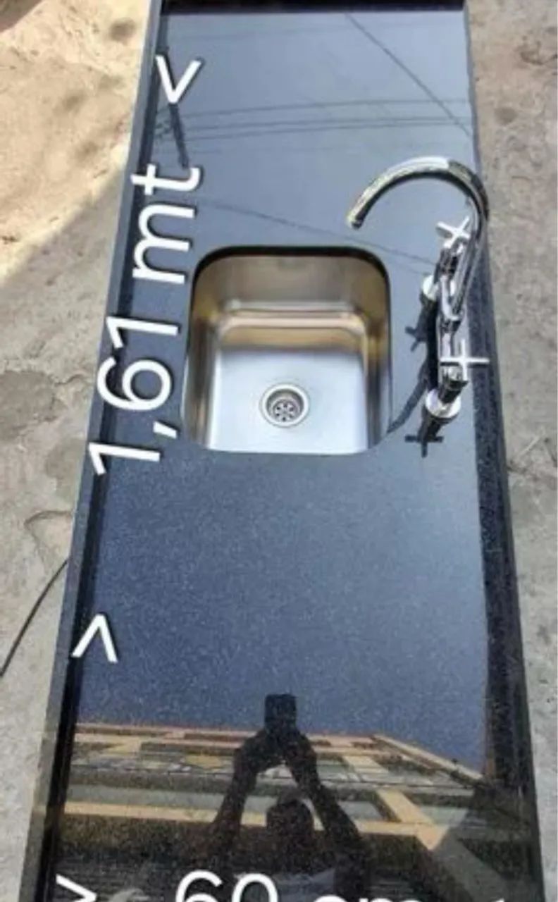 São Gabriel Absolute Stone Kitchen Sink