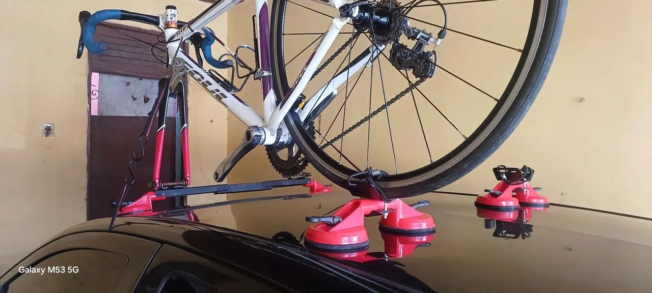 Suporte para bicicleta de teto pra duas bykes valor 350 reais 