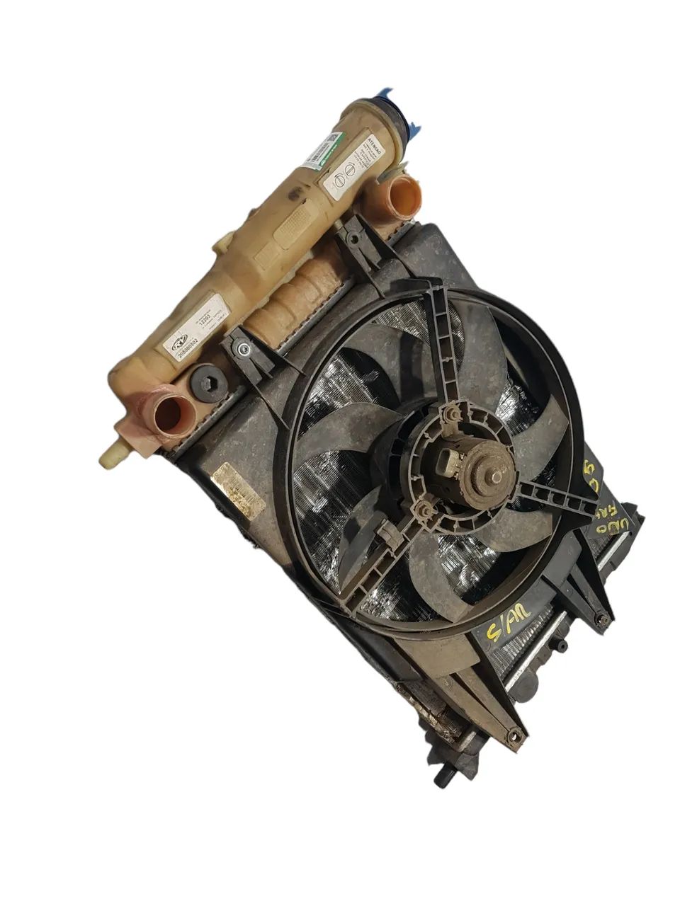 Kit Radiador Fiat Uno Mille 2012 1.0 Sem Ar Original Usado  - Foto 3