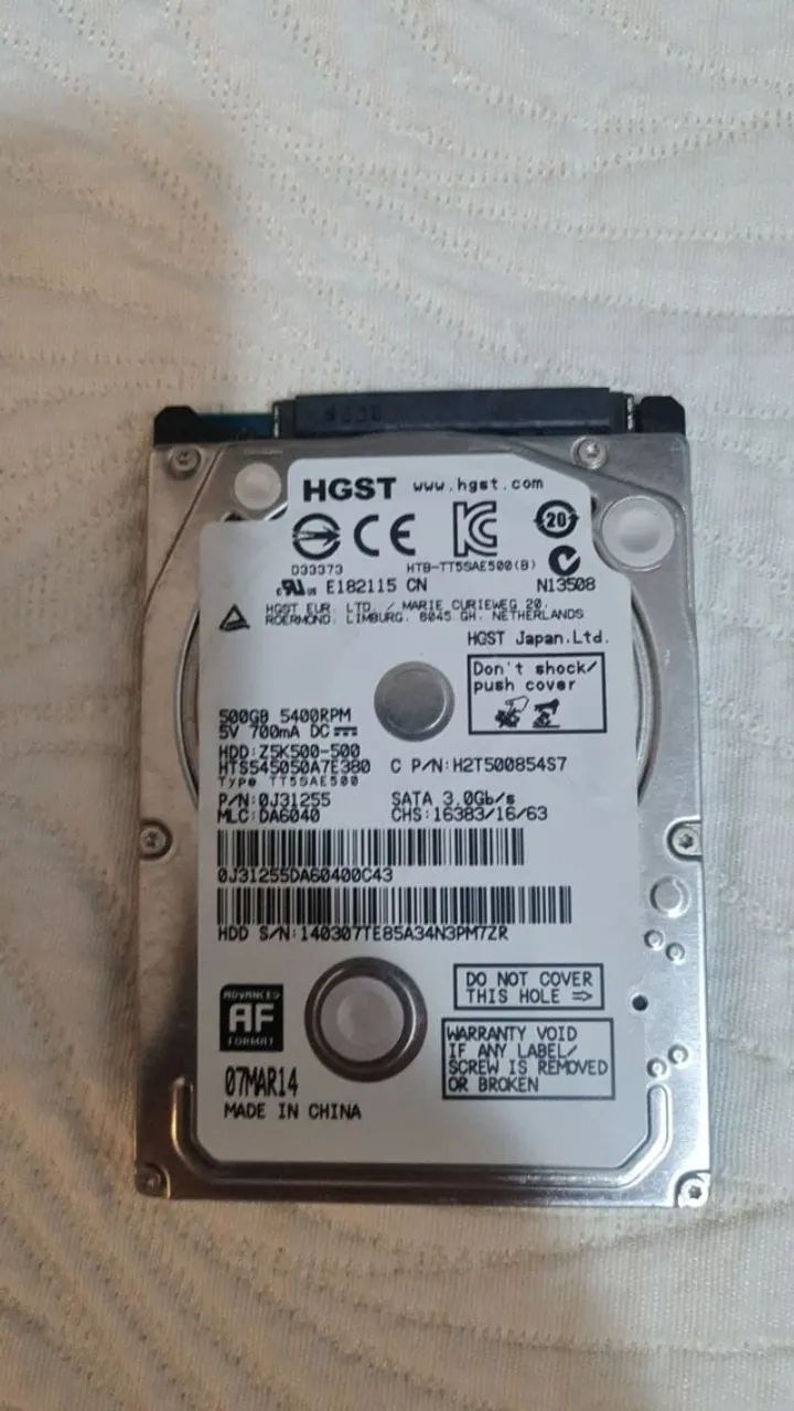 HD Notebook 1 TB
