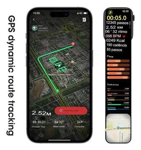 Smartwatch W59 Mini Pro Original 41mm Gps Nfc - Foto 2