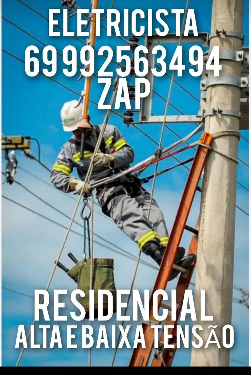 ELETRICISTA RESIDENCIAL, ALTA E BAIXA TENSÃO * 