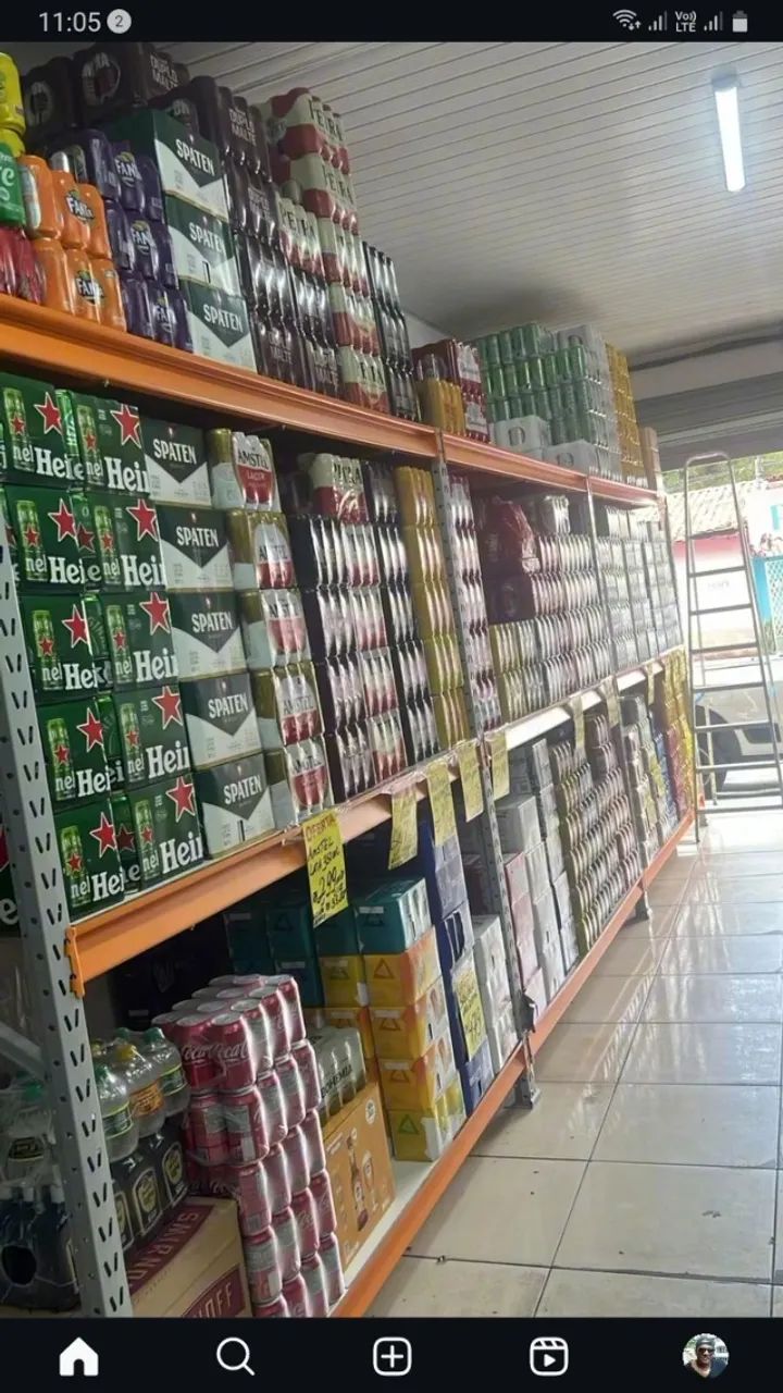 GONDOLAS E PRATELEIRAS = MONTAMOS SUA LOJA EM 24 HS * - Foto 2