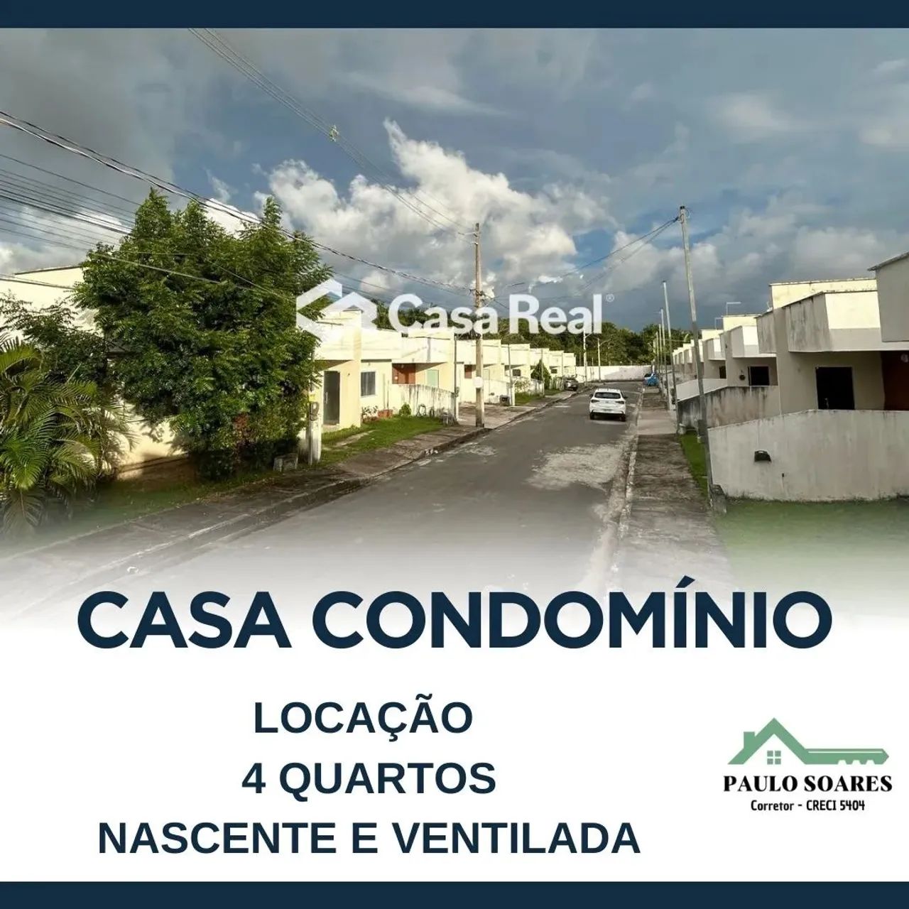 Casa Mobiliada para Aluguel em Condomínio Fechado no Araçagy!