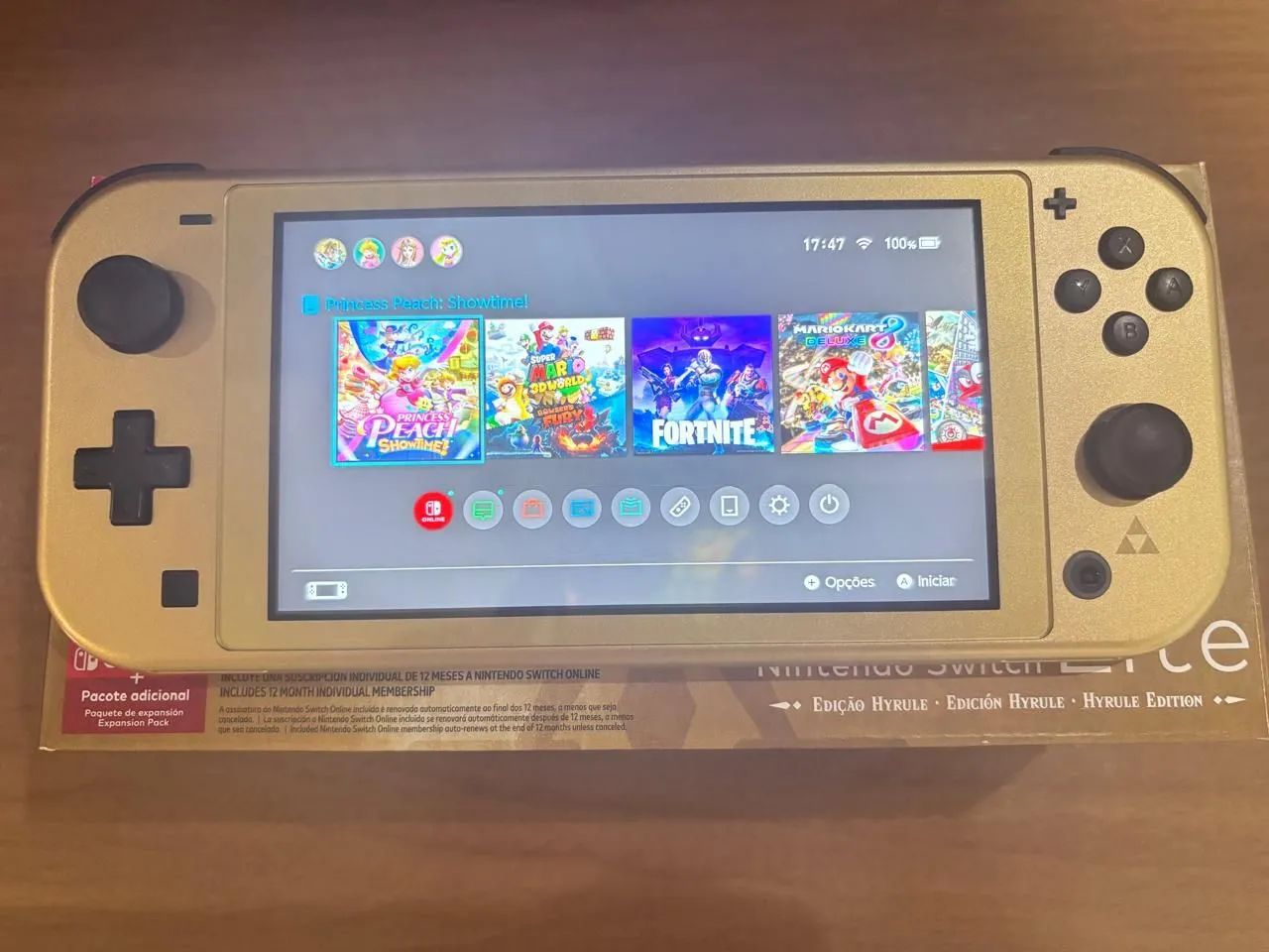 Nintendo Switch Lite edição Hyrule  - Foto 3