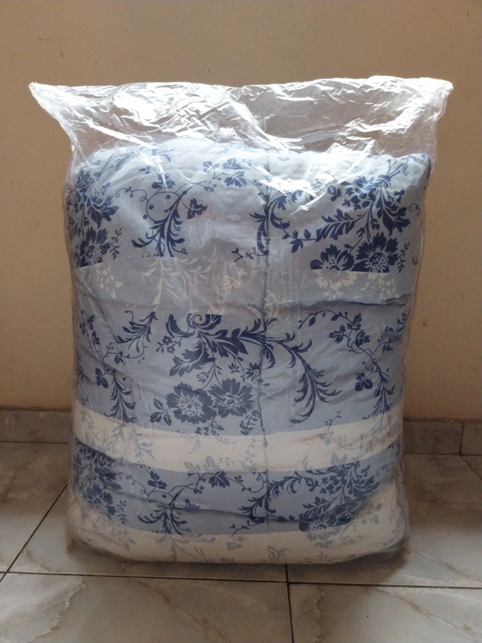 Edredom Microfibra Solteiro Ortobom Estampado Novo - Foto 4