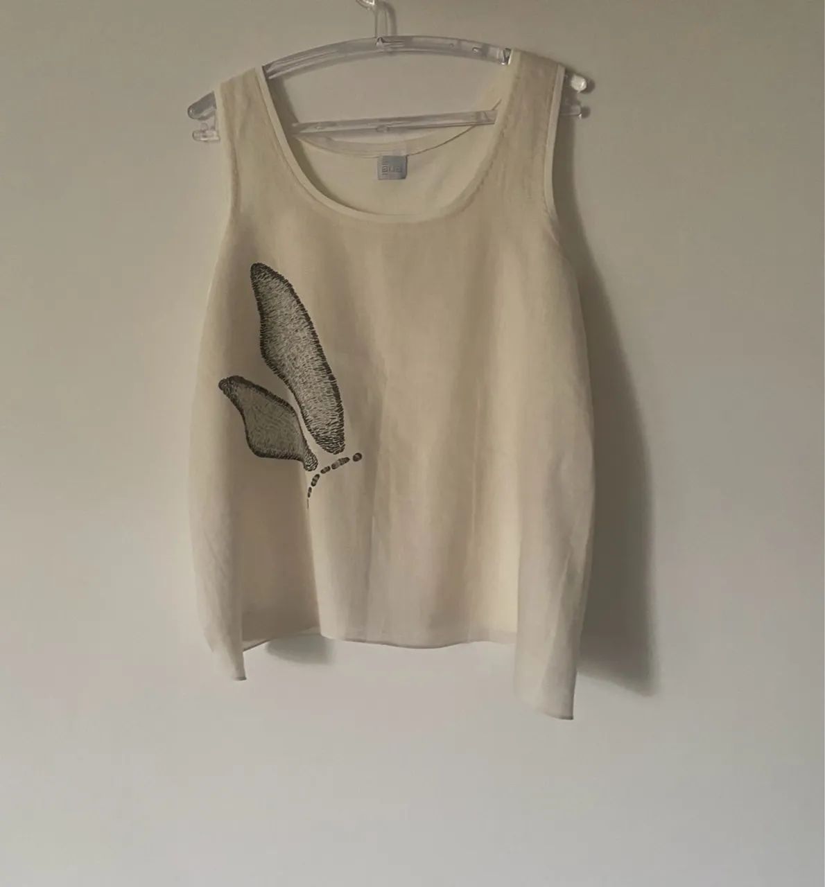 Blusa linho off white G nova  - Foto 3