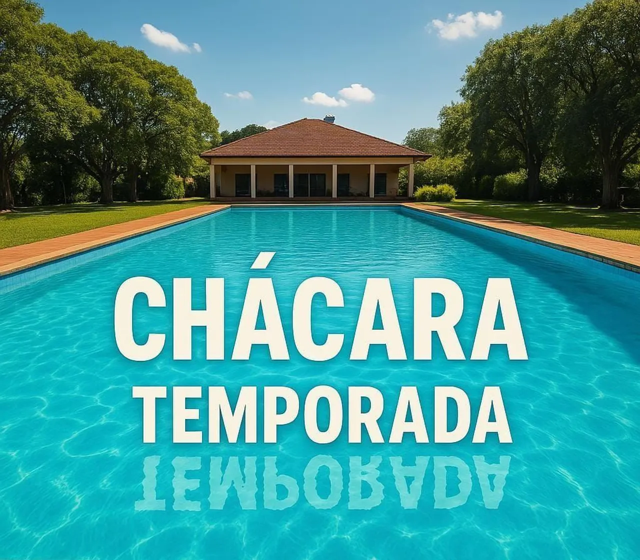 Chácara aluguel em Campo Grande piscina e natureza