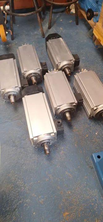 Lote de cnc spindle motores elétricos trifásico 3 cv rpm 1680 4 polos. - Foto 4