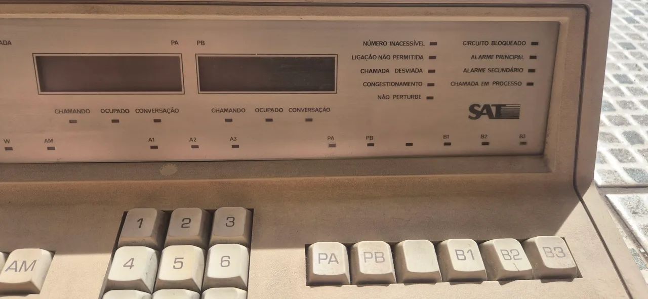 Raridade Equipamento de telefonia SAT  - Foto 2