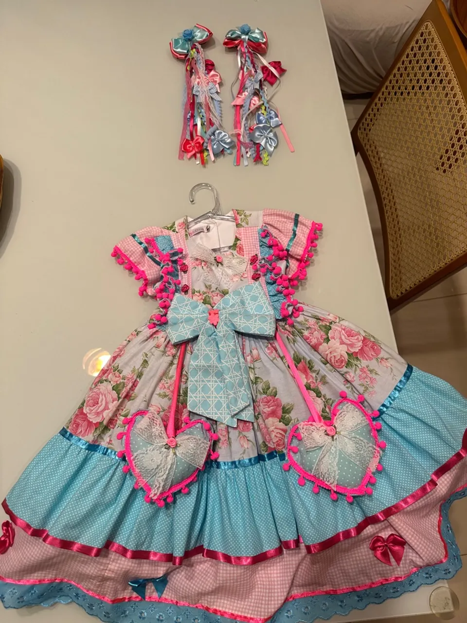 Vestido Infantil Festa Junina