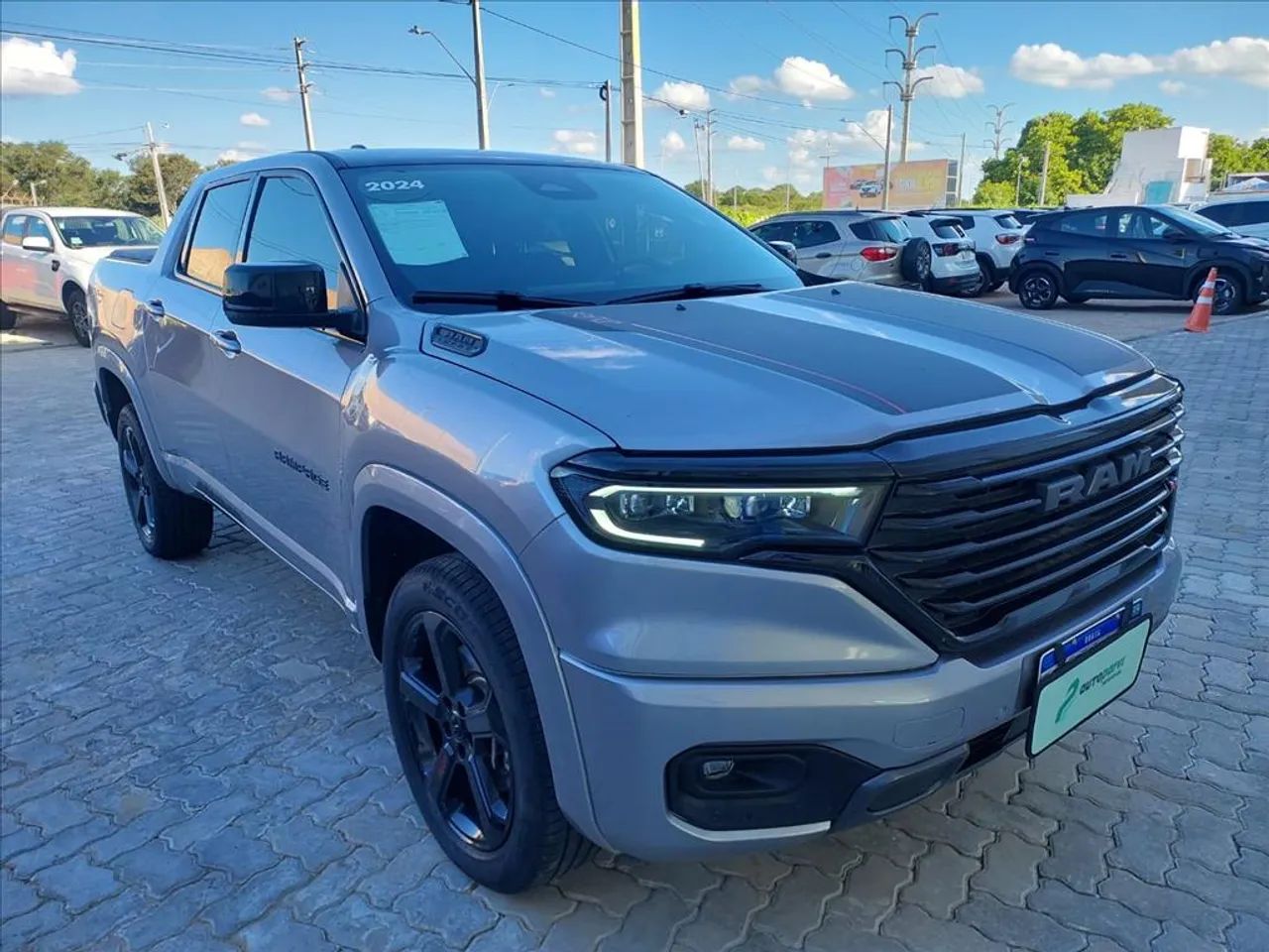 RAM RAMPAGE 2.0 HURRICANE 4 TURBO GASOLINA R/T 4X4 AUTOMÁTICO