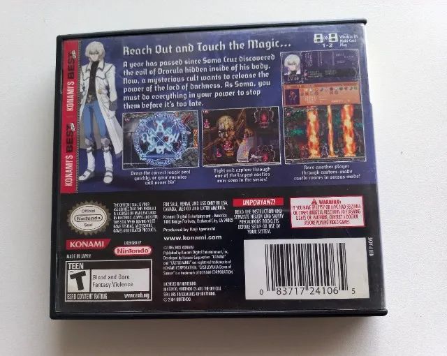 Castlevania Dawn of Sorrow Original Completo Nintendo DS - Foto 4