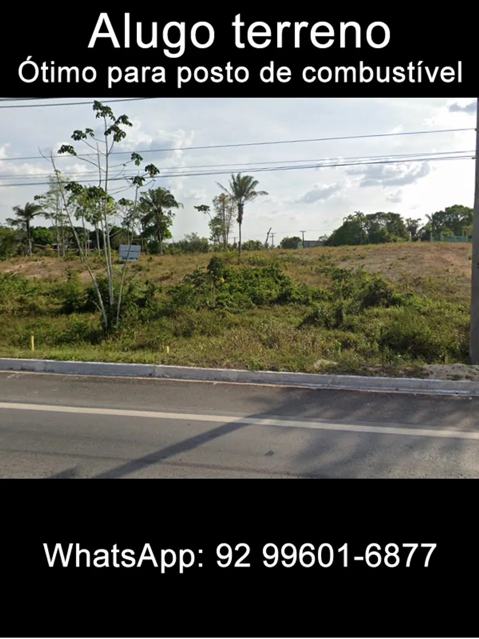 Alugo terreno, Ótimo para posto de combustivel