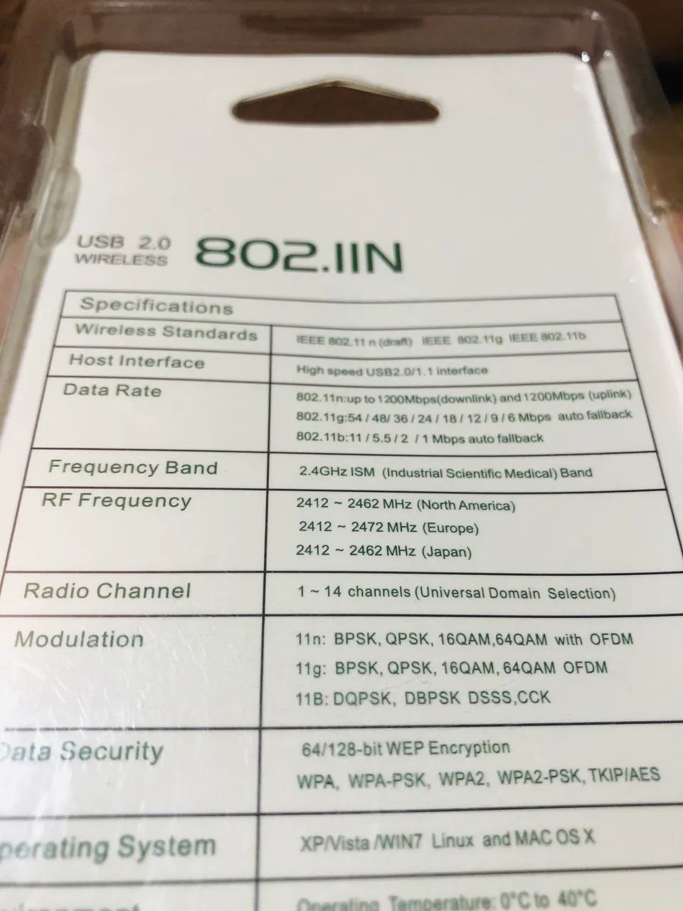 Antena USB Wi-Fi 1800mbps Alta velocidade  - Foto 4