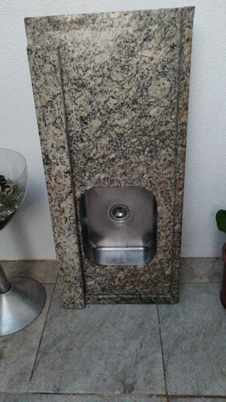 Cuba de Granito com Pia em Aço Inox - Cubas e Pias - Aririú, Palhoça ...