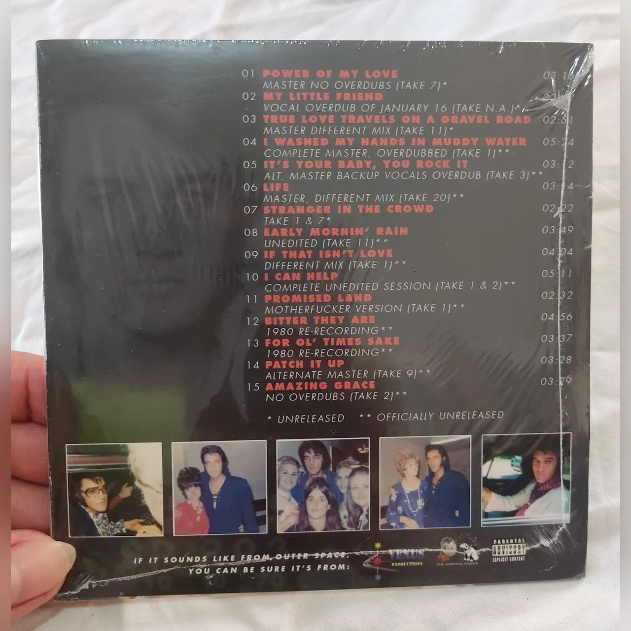 Cd LACRADO Elvis Presley - unedited masters  - Foto 2