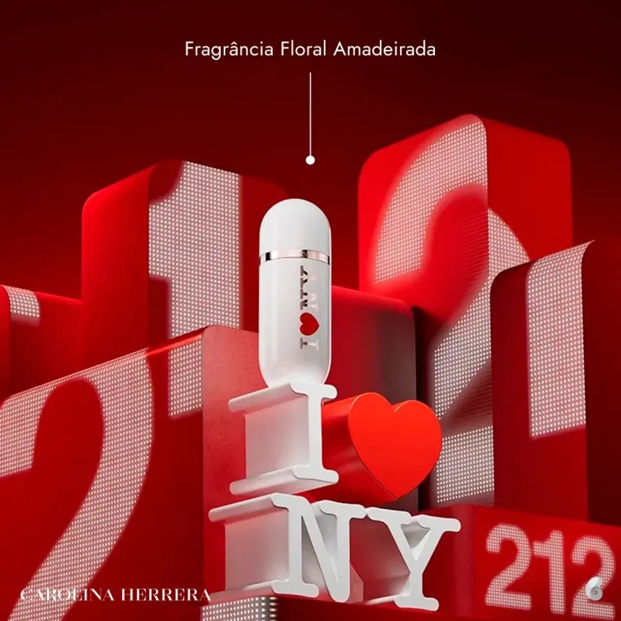Perfume edição limitada original  212 VIP Rose I Love NY Carolina Herrera Eau de Parfum - Foto 5