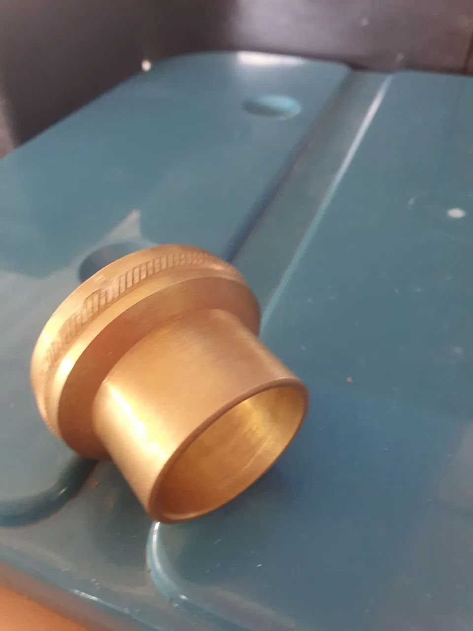6 Conector eletroduto latão - Foto 3