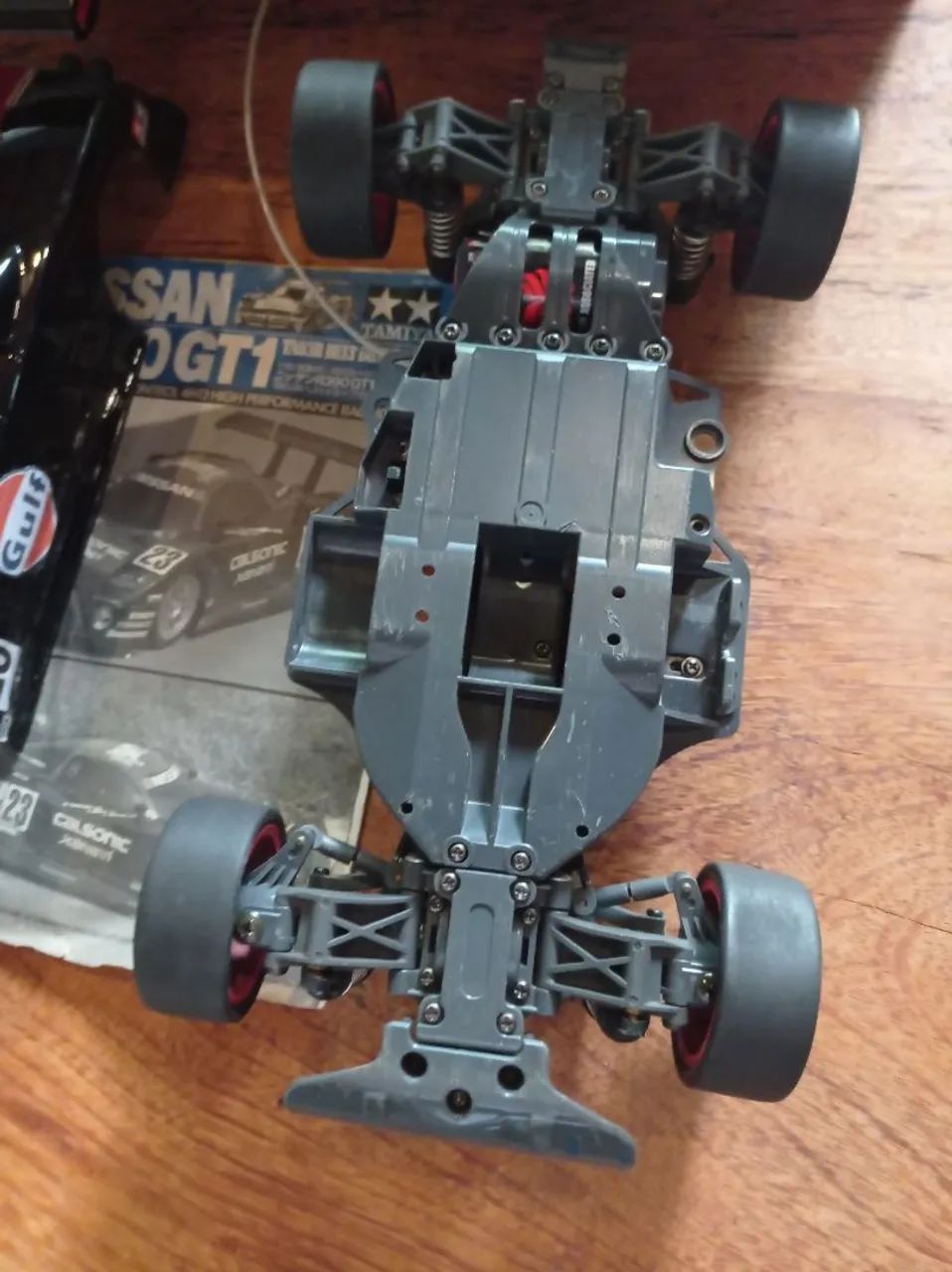 RC Tamiya Nissan R390 GT1 - TA03R  - Foto 6