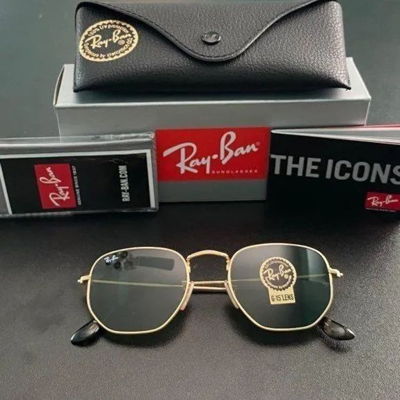 Óculos de Sol Ray-Ban Original clássico edição Gold 