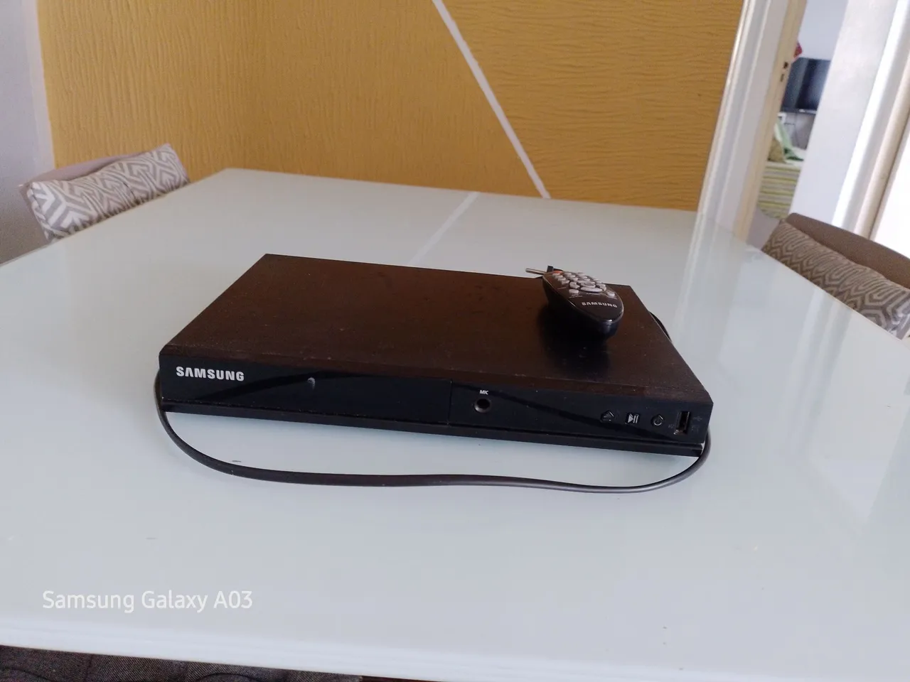 DVD Player Samsung e Controle Modelo: E360K