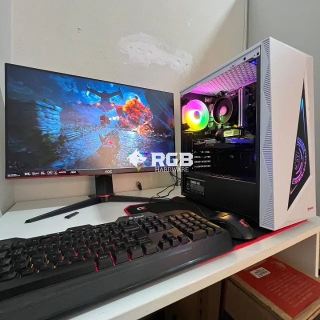 PC Gamer COMPLETO RYZEN 5 +GTX1660 + 1 ano de garantia e em até 12x