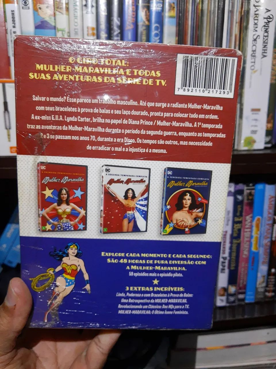 Box Wonder Woman - A Série Clássica - DVD - Foto 3
