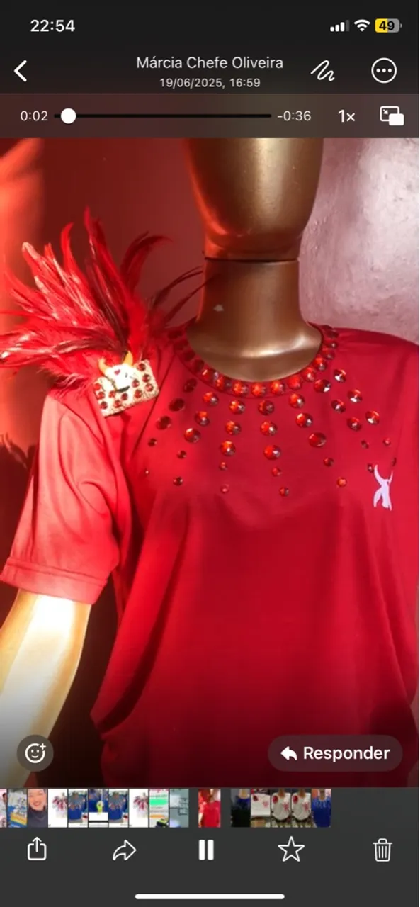 Camisas garantido e caprichoso