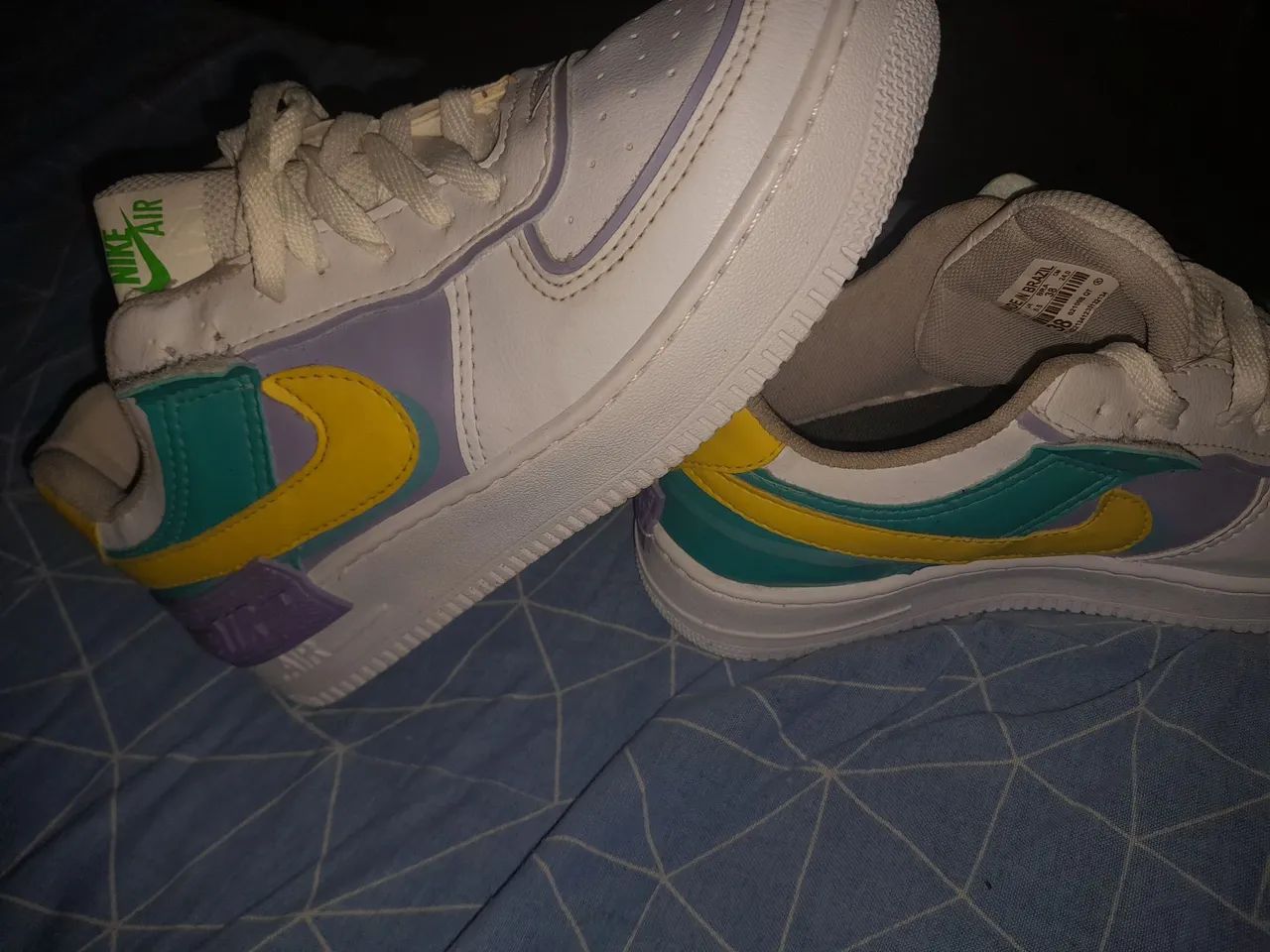 Tênis Nike Air Force 1 Shadow Colorido - Novo! - Foto 3
